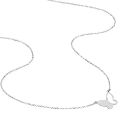 Collier Maria Argent Blanc