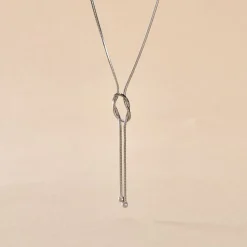 Collier Mariana Argent Blanc