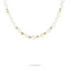 Collier Marie-viviane Or Jaune Perle De Culture