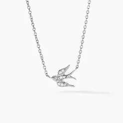 Collier Marilla Argent Blanc Oxyde De Zirconium