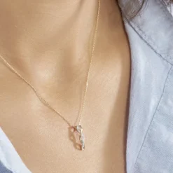 Collier Marina Ea Or Jaune Diamant