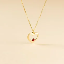 Collier Martella Or Jaune Rubis