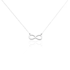 Collier Maryeme Infini Selectra Or Blanc