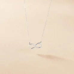 Collier Maryeme Infini Selectra Or Blanc
