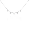 Collier Maryline Argent Blanc