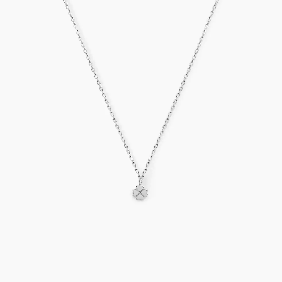Collier Mayane Argent Blanc