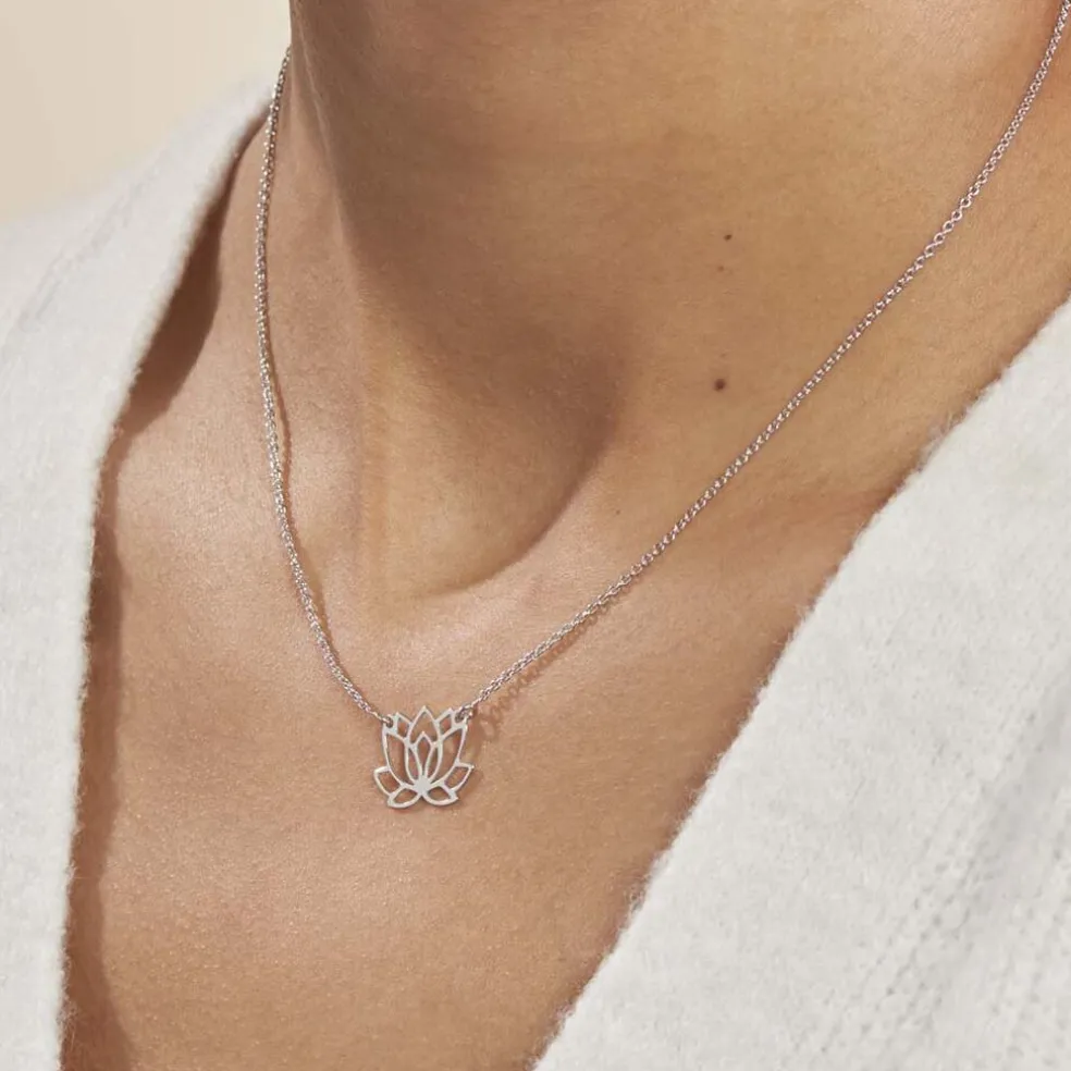 Collier Maylie Argent Blanc