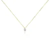 Collier Mei Or Jaune Diamant