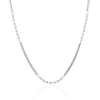 Collier Melodie Argent Blanc