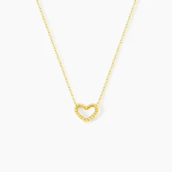 Collier Menel Argent Doré