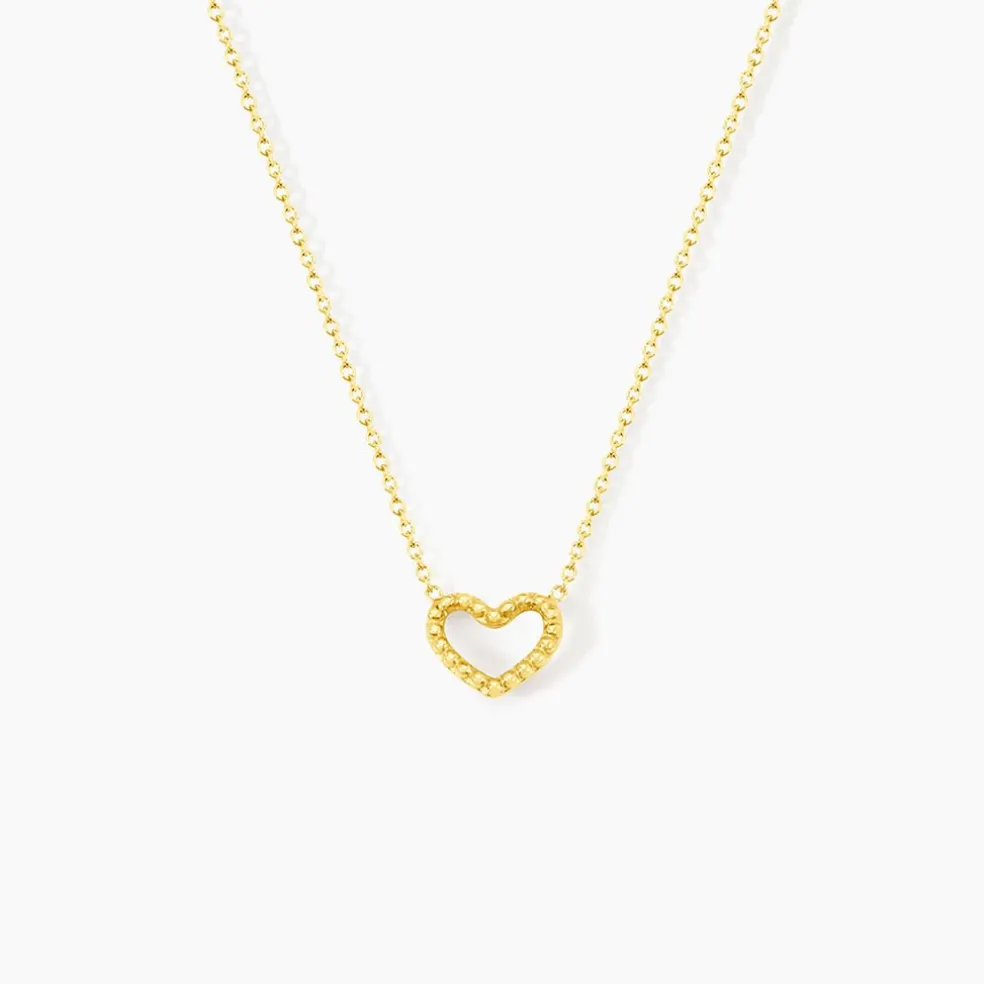 Collier Menel Argent Doré