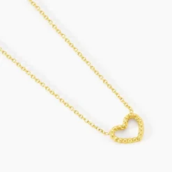 Collier Menel Argent Doré