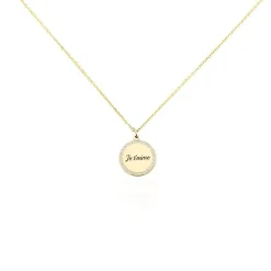 Collier Meshach Or Jaune