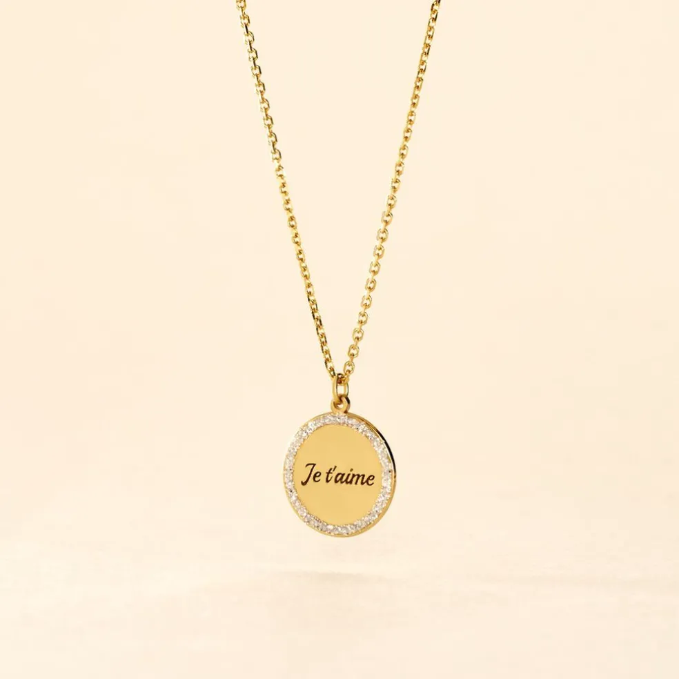 Collier Meshach Or Jaune