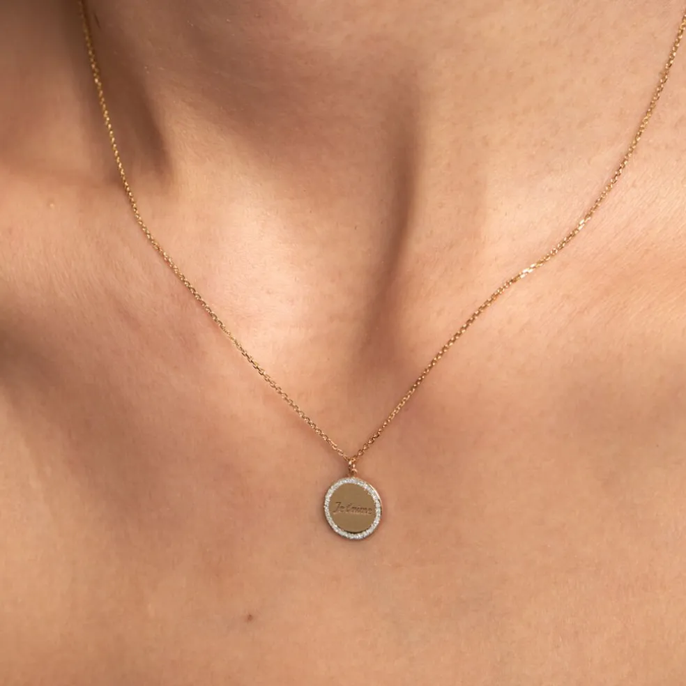 Collier Meshach Or Jaune