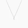 Collier Meyline Argent Blanc Oxyde De Zirconium