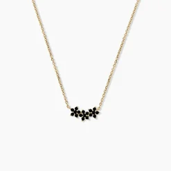 Collier Midnight Royalty Plaqué Or Jaune Oxyde De Zirconium