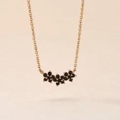 Collier Midnight Royalty Plaqué Or Jaune Oxyde De Zirconium