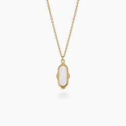 Collier Mirage Or Jaune Nacre