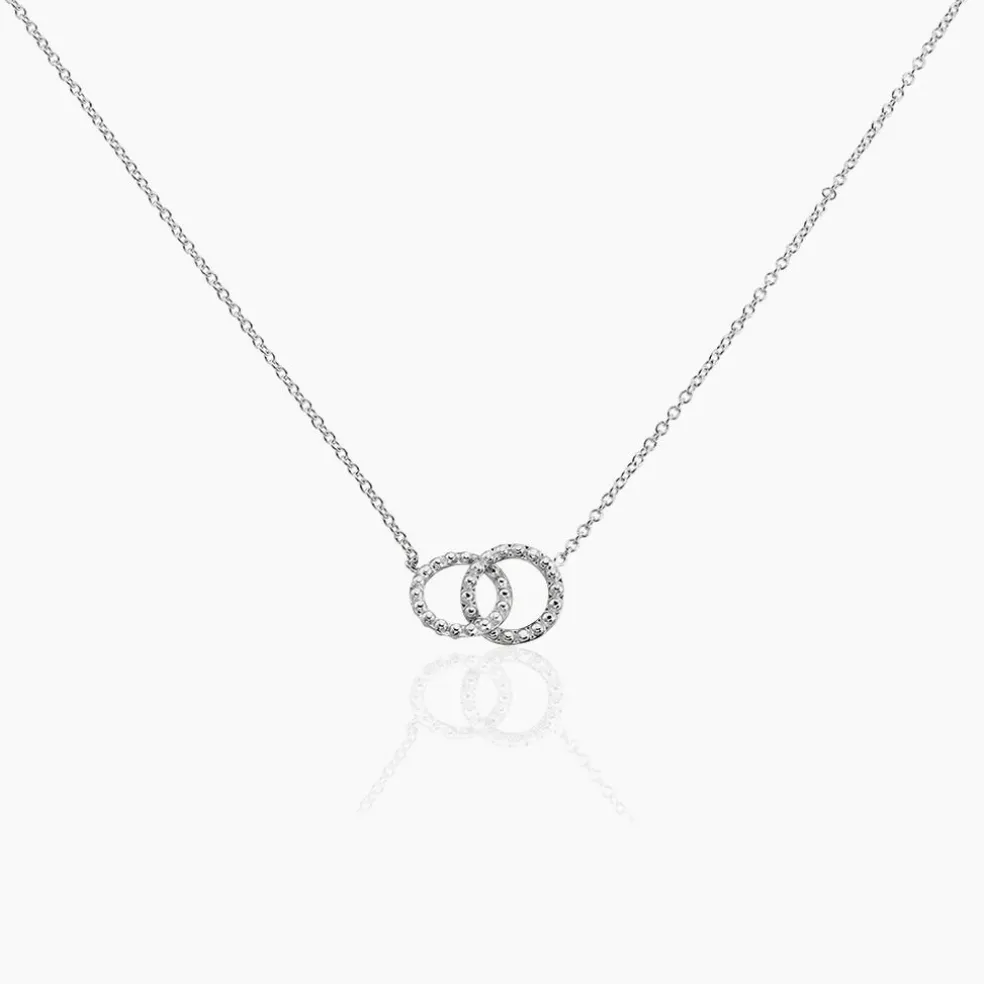 Collier Méloé Argent Blanc