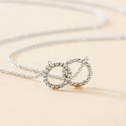 Collier Méloé Argent Blanc