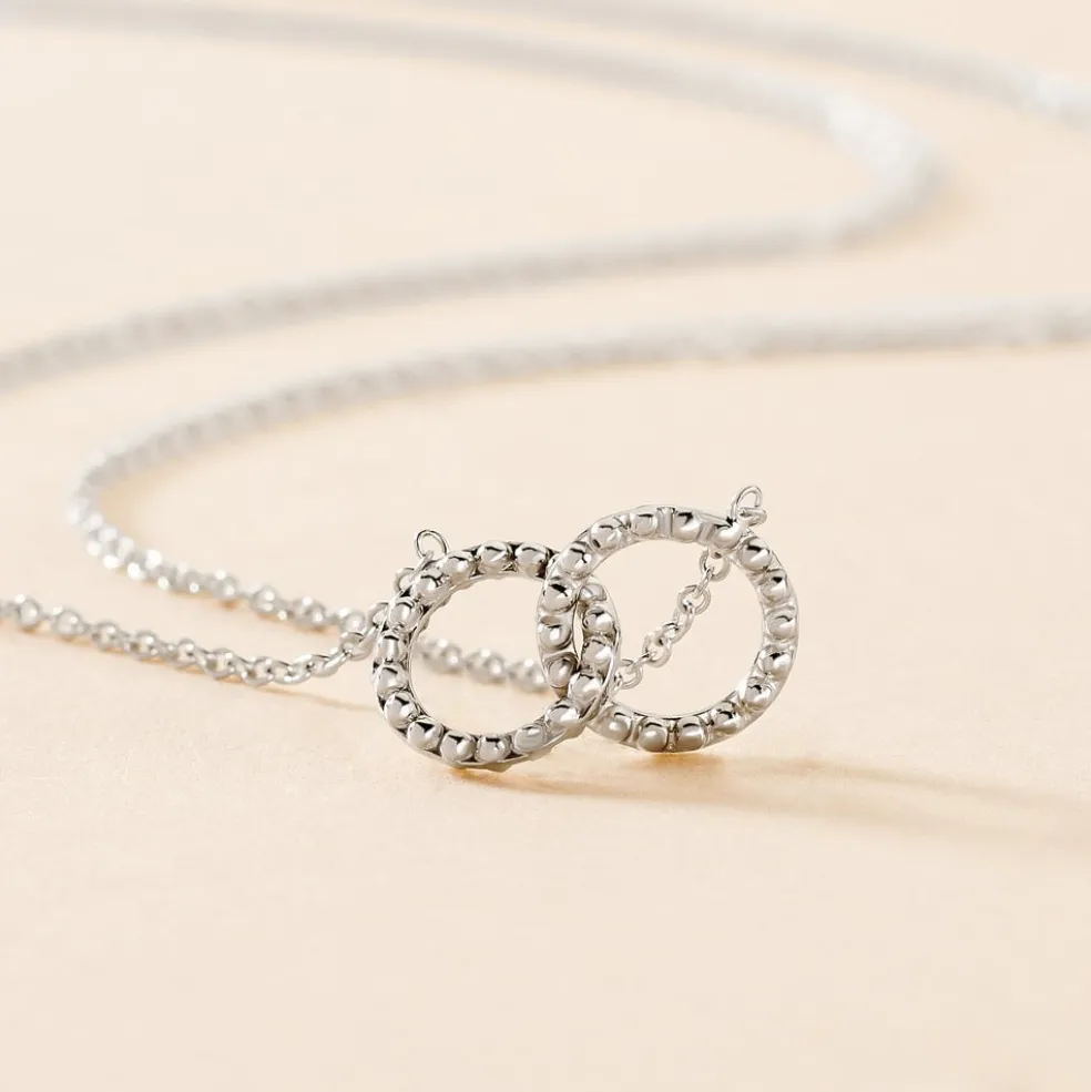 Collier Méloé Argent Blanc