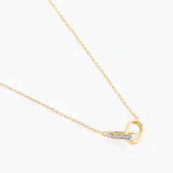 Collier Molana Or Jaune Diamant