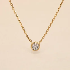 Collier Mon 1er Diamant Or Jaune Diamant