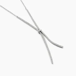 Collier Moscou Or Blanc Diamant