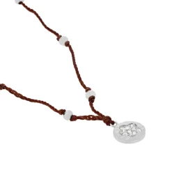 Collier Muguette Argent Blanc Oxyde De Zirconium