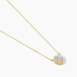 Collier Munira Or Jaune Topaze Oxyde De Zirconium