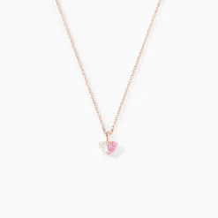 Collier Myhalf Argent Rose Oxyde De Zirconium