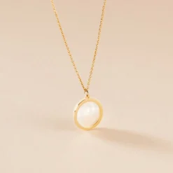 Collier Naïade Or Jaune Nacre