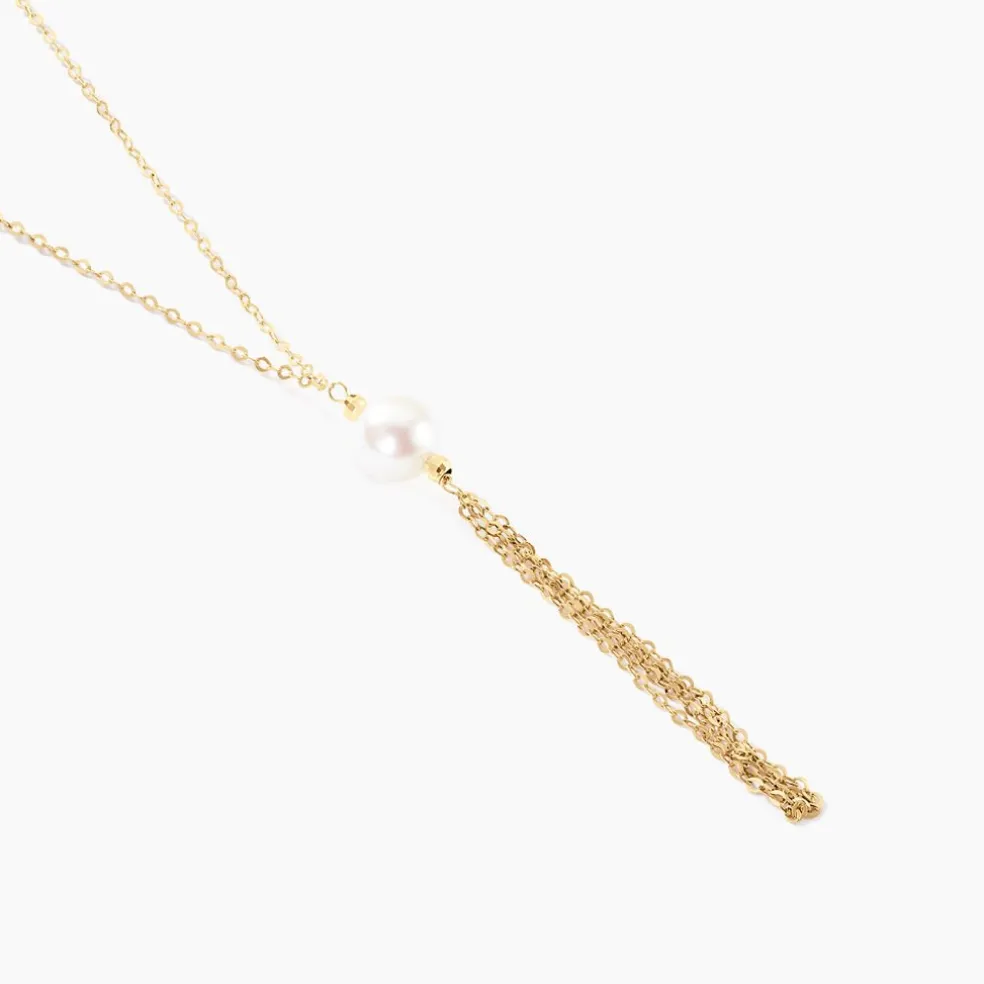 Collier Narca Or Jaune Perle De Culture