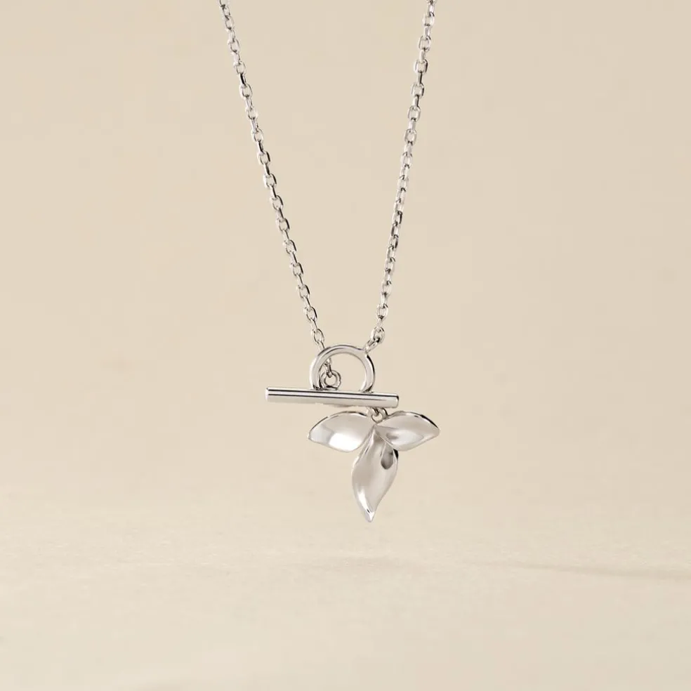 Collier Narcisse Dream Argent Blanc