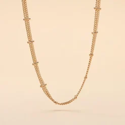 Collier Naria Plaqué Or Jaune