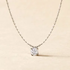 Collier Nazha Or Blanc Oxyde De Zirconium