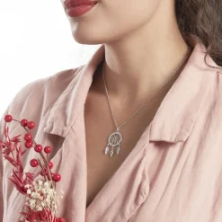 Collier Nemetona Argent Oxyde