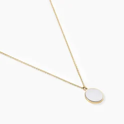 Collier Nerio Or Jaune Nacre