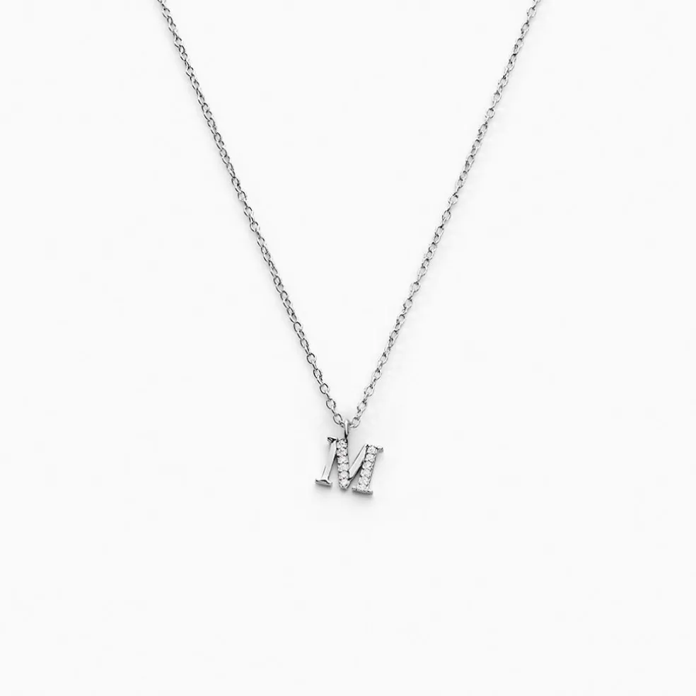 Collier Neruda Argent Blanc Oxyde De Zirconium