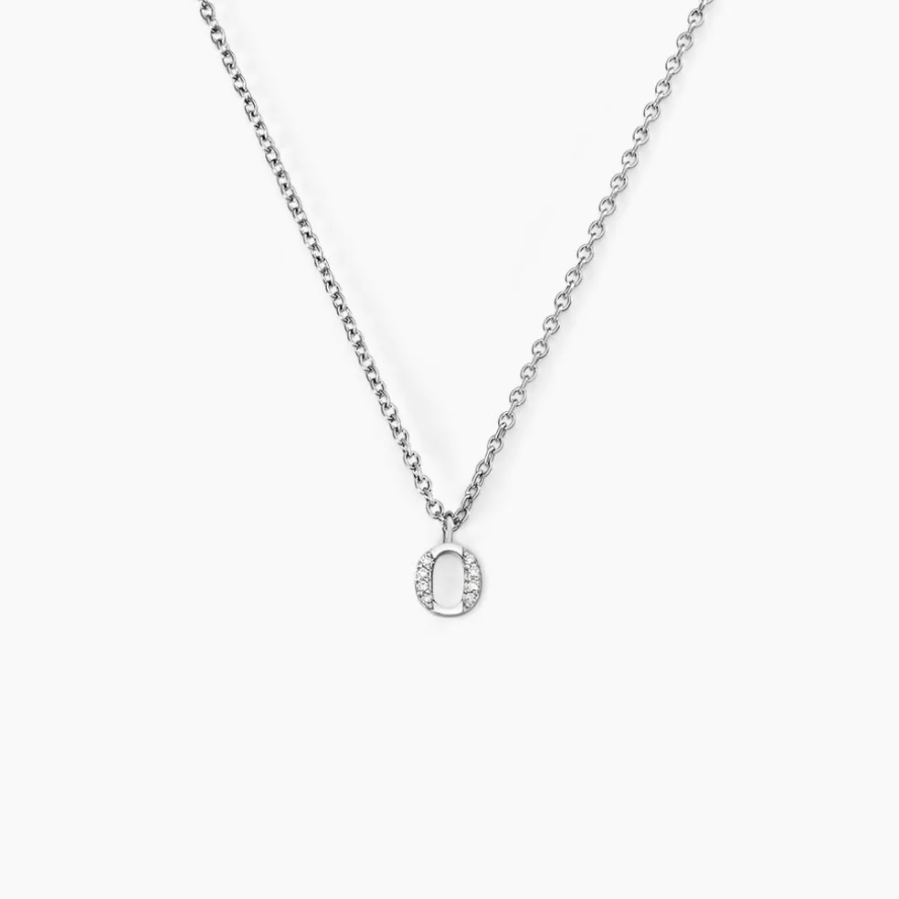 Collier Neruda Argent Blanc Oxyde De Zirconium