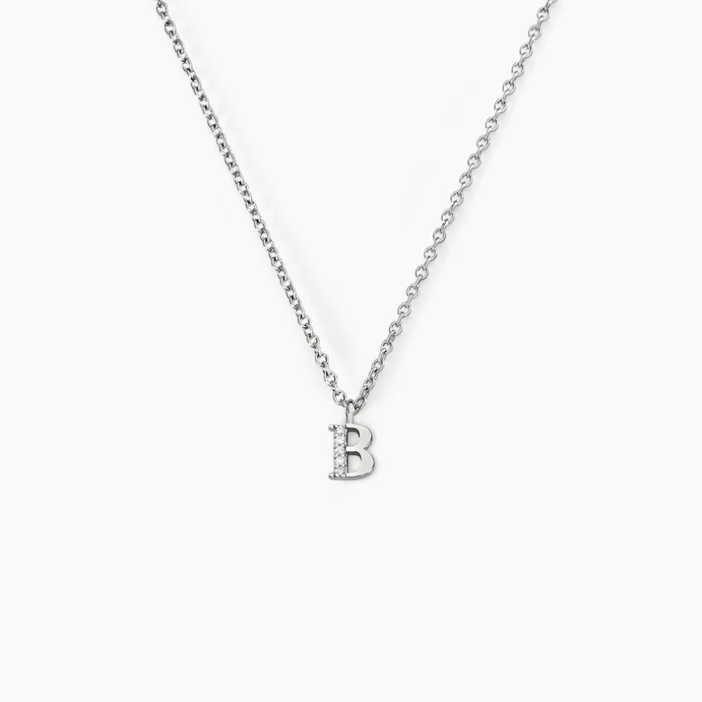 Collier Neruda Argent Blanc Oxyde De Zirconium