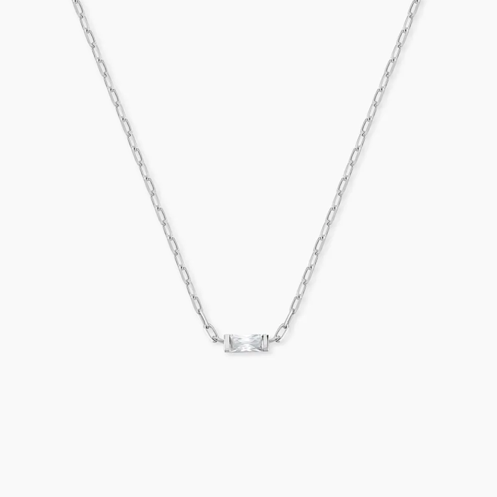 Collier Nigelle Argent Blanc Oxyde De Zirconium