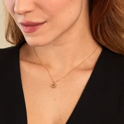 Collier Nils Or Jaune