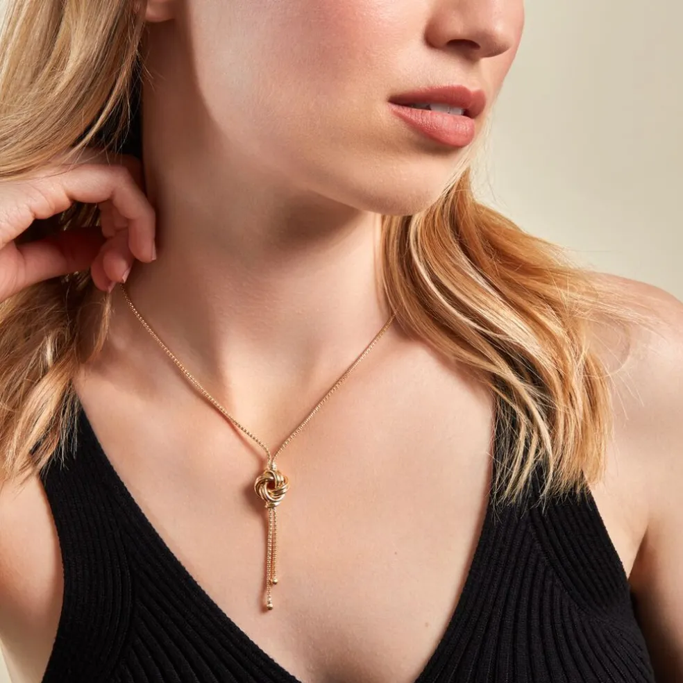 Collier Nina Or Jaune