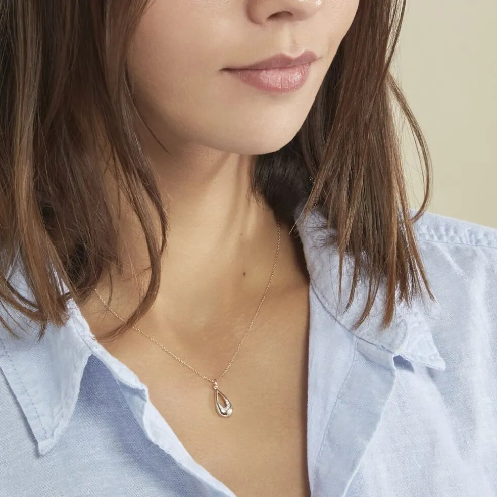 Collier Nirmala Or Jaune Diamant