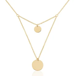 Collier Nuala Plaqué Or Jaune