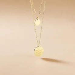 Collier Nuala Plaqué Or Jaune