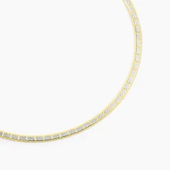 Collier Nuriaae Argent Jaune