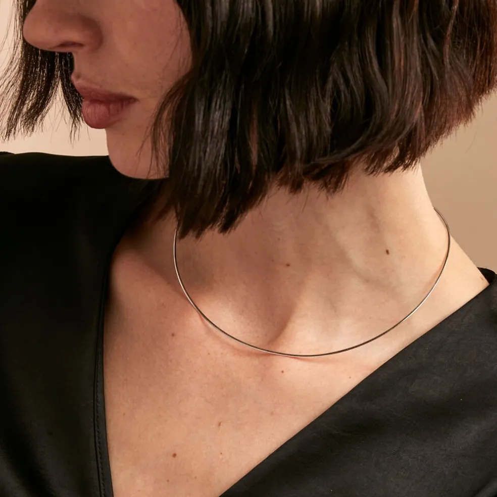 Collier Olearia Or Bicolore